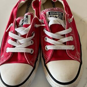 Converse Red Sneakers